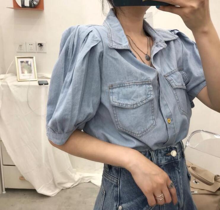牛仔衬衫