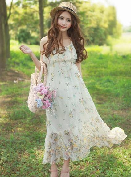 碎花裙