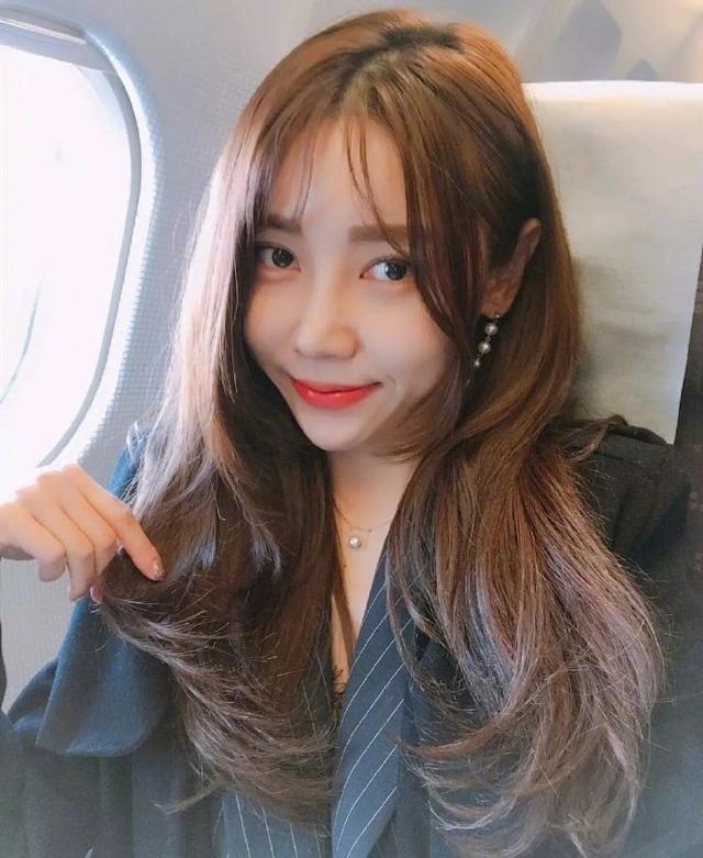 空气刘海蛋卷发