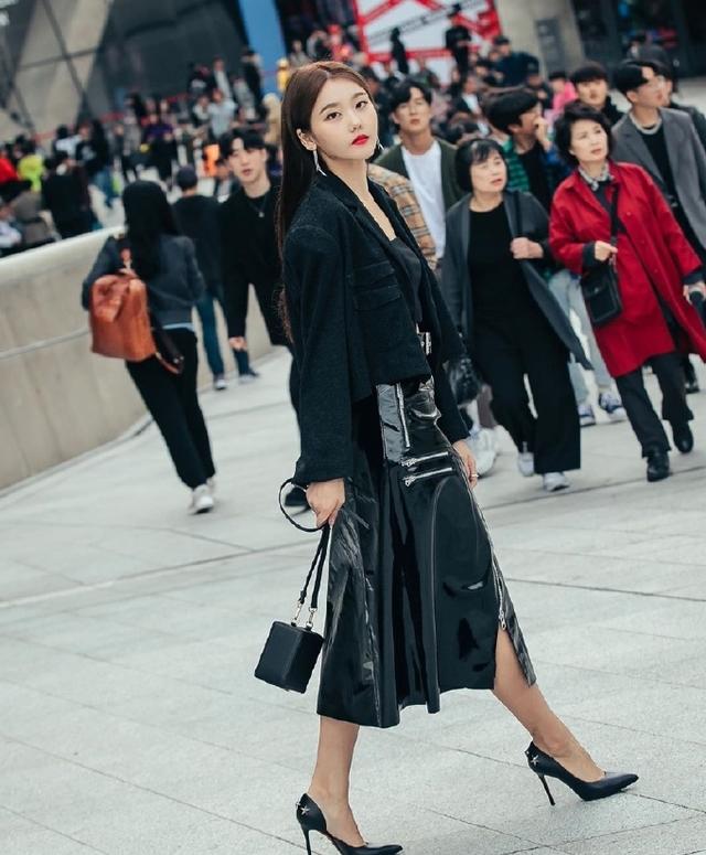 小外套 半身裙