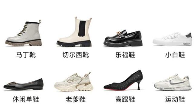 鞋子分类